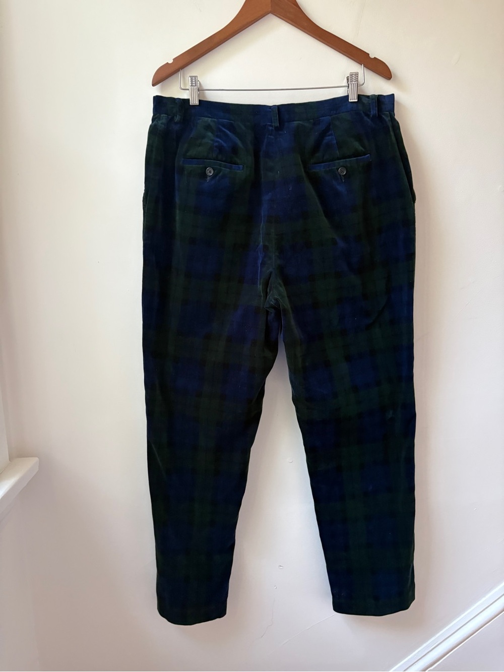 RLR Velvet Blackwatch Plaid Pants - Picture 10 of 14